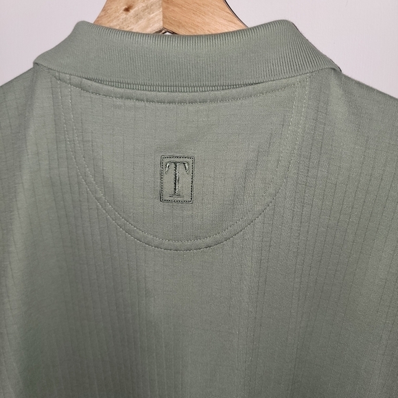 Men's Sage Green Polo Shirt - Picture 5 of 5